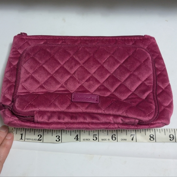 Vera Bradley Pink Cosmetic Clutch Bag - Picture 7 of 8